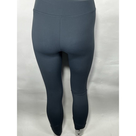 Gymshark Women's Crossover Leggings Athletic Lightweight Darkest Teal Size S EUC - Picture 2 of 11